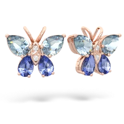 matching earrings - Butterfly