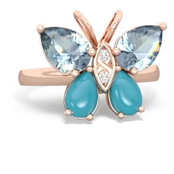 matching rings - Butterfly