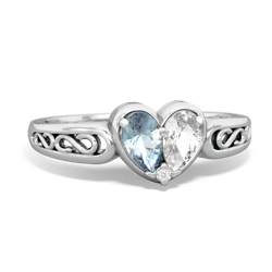 matching rings - Filligree 'One Heart'