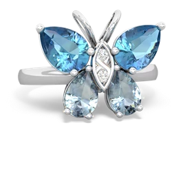 matching rings - Butterfly