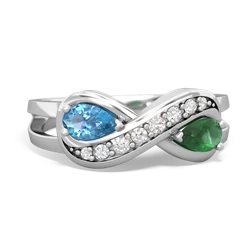 matching rings - Diamond Infinity
