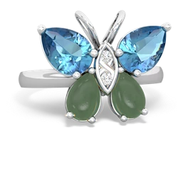 matching rings - Butterfly