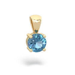 matching pendants - Round Solitaire