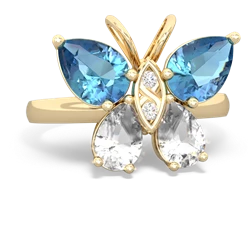 matching rings - Butterfly