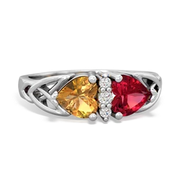 similar item - Celtic Knot Double Heart