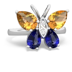 matching rings - Butterfly