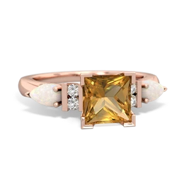 matching rings - 6mm Princess Eternal Embrace Engagement