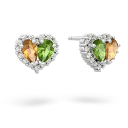 matching earrings - Halo