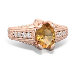 citrine engagement rings