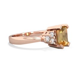 Citrine Timeless Classic 14K Rose Gold ring R2591