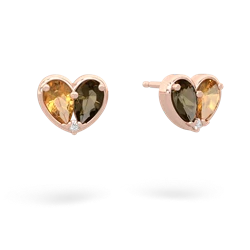 matching earrings - 'Our Heart'