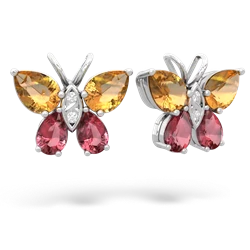 matching earrings - Butterfly