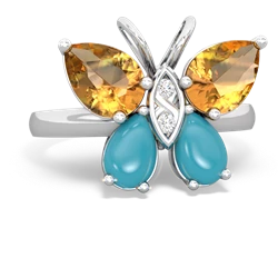 matching rings - Butterfly