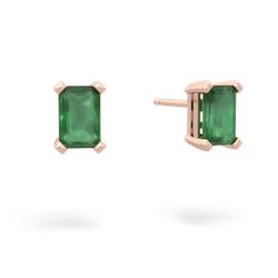 similar item - 6x4mm Emerald-Cut Stud