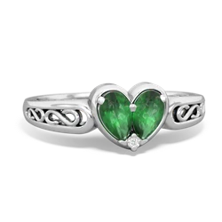 matching rings - Filligree 'One Heart'