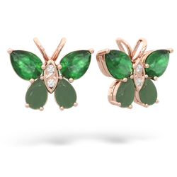 matching earrings - Butterfly