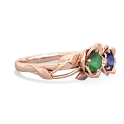 Emerald Rose Garden 14K Rose Gold ring R5510