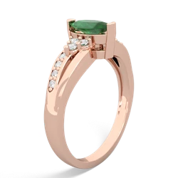 Emerald Royal Marquise 14K Rose Gold ring R2343