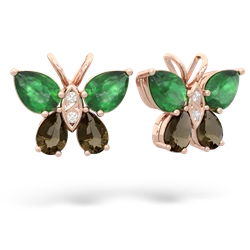 matching earrings - Butterfly