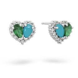 matching earrings - Halo