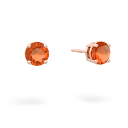 fire_opal stud earrings