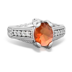 fire_opal engagement rings