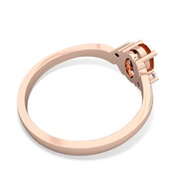 Fire Opal Elegant Swirl 14K Rose Gold ring R2173