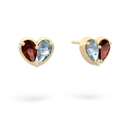 matching earrings - 'Our Heart'