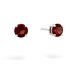 matching earrings - 5mm Round Stud