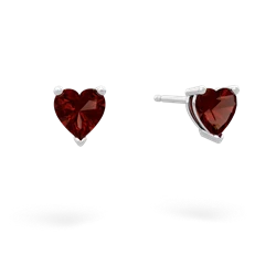 matching earrings - 5mm Heart Stud