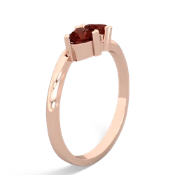 Garnet Sweethearts 14K Rose Gold ring R5260