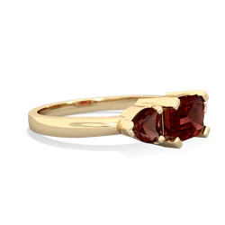 Onyx Three Stone 14K Yellow Gold ring R5235