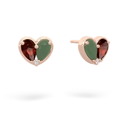 matching earrings - 'Our Heart'