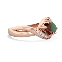 Garnet Summer Winds 14K Rose Gold ring R5342