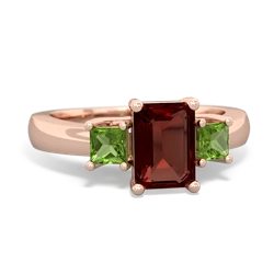 similar item - Three Stone Emerald-cut Trellis