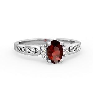 matching rings - Filligree Scroll Oval