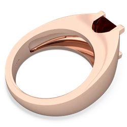Thumbnail for Garnet Men's 14K Rose Gold ring R1836 - top view