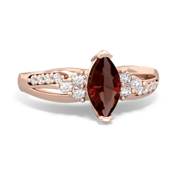 Garnet Royal Marquise 14K Rose Gold ring R2343