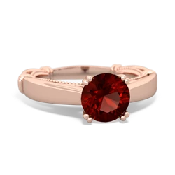 Garnet Renaissance 14K Rose Gold ring R27806RD