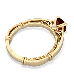 garnet antique rings