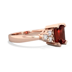 Garnet Timeless Classic 14K Rose Gold ring R2591