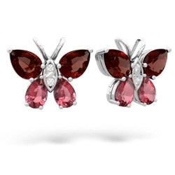 matching earrings - Butterfly