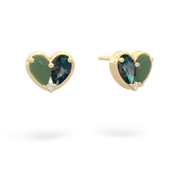 matching earrings - 'Our Heart'