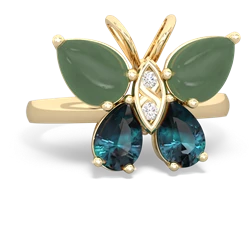 matching rings - Butterfly