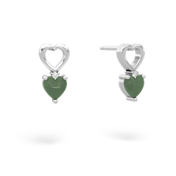 matching earrings - Four Hearts