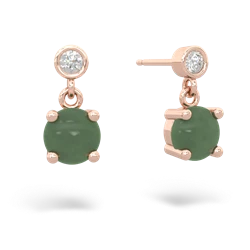 matching earrings - Round Stud