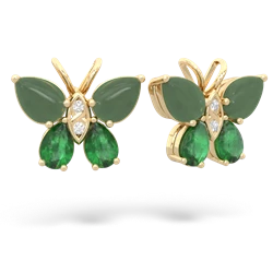 matching earrings - Butterfly