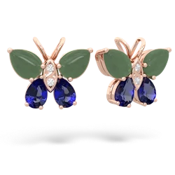 matching earrings - Butterfly