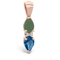 matching pendants - Bowtie Drop