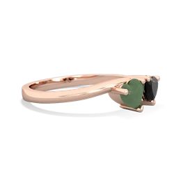 Jade Sweethearts 14K Rose Gold ring R5260